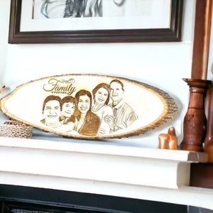 "Family is Everything"-Square/Oval Plaque