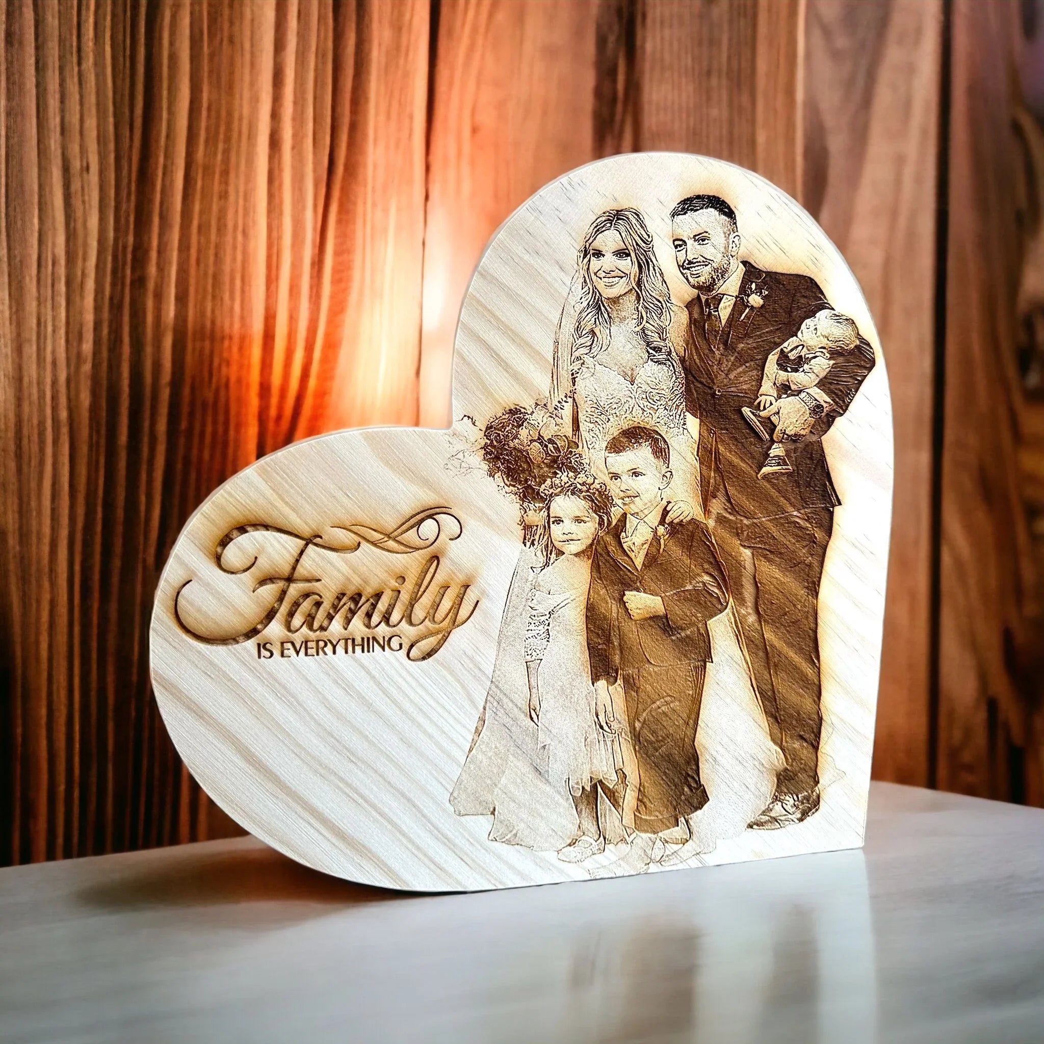 "Family is Everything"-Square/Oval Plaque