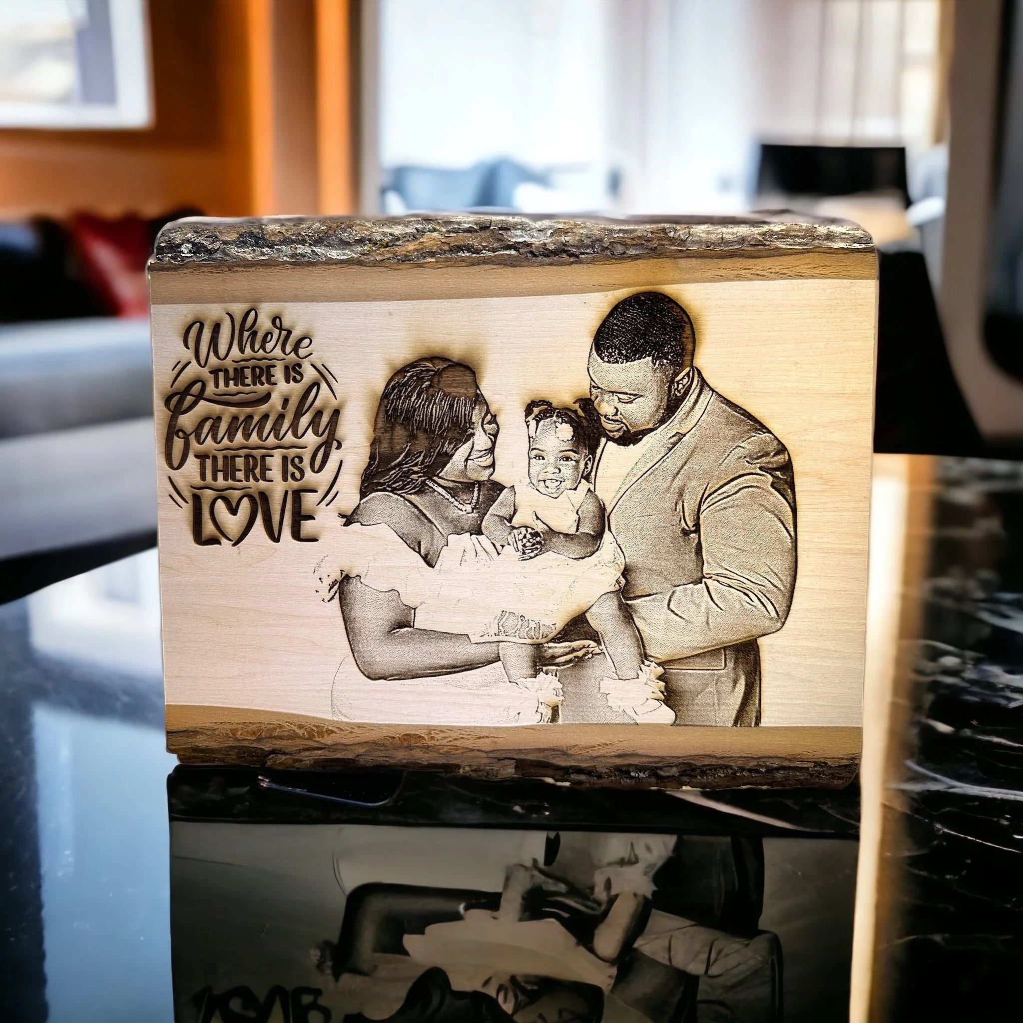 "Family is Everything"-Square/Oval Plaque